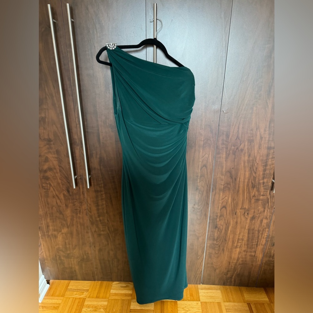Ralph Lauren - One shoulder - Green dress
